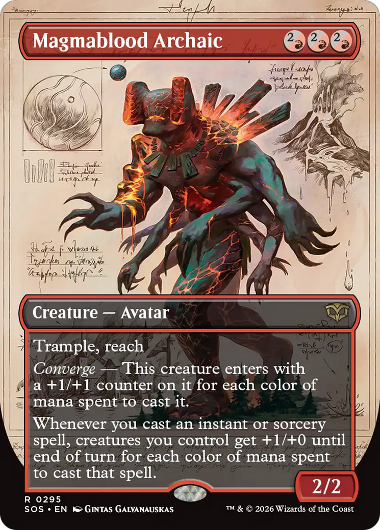 Magmablood Archaic - Magic: The Gathering - MoxLand