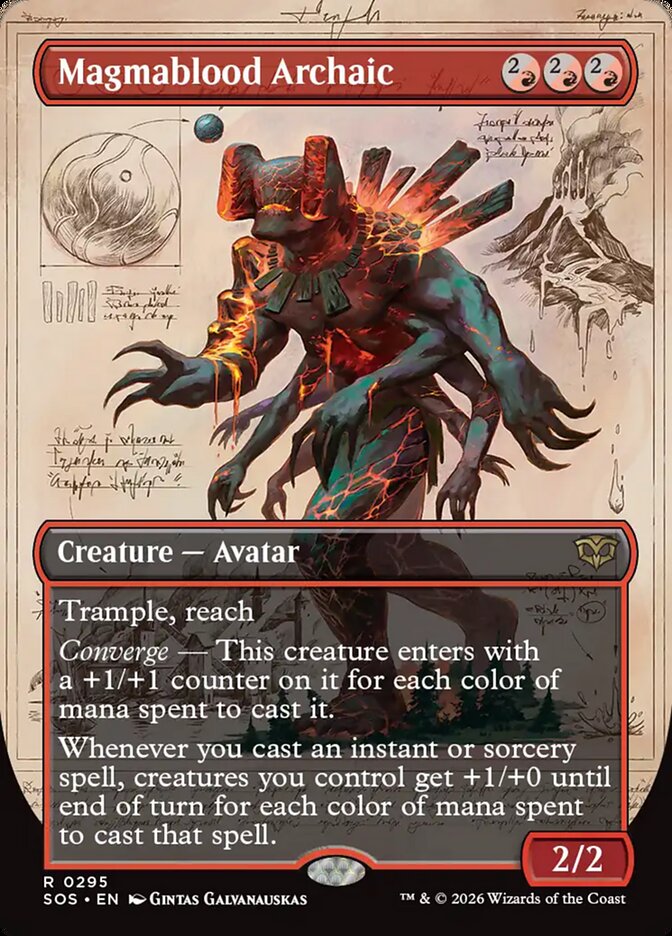 Magmablood Archaic - Magic: The Gathering - MoxLand