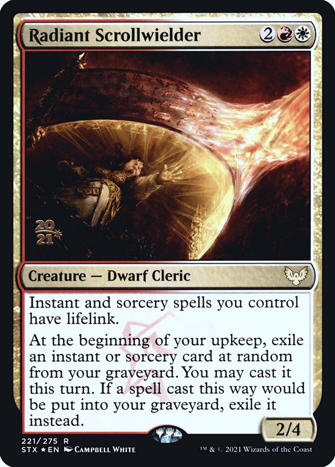 Pergaminista Radiante / Radiant Scrollwielder - Magic: The Gathering - MoxLand
