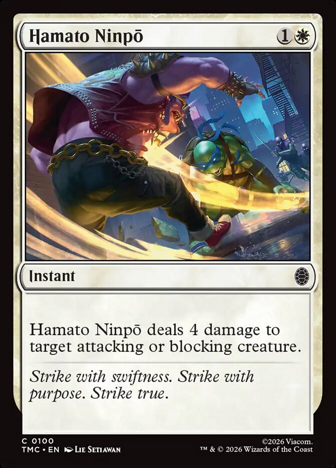 Hamato Ninpō - Magic: The Gathering - MoxLand