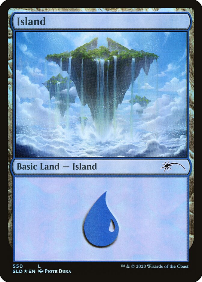Ilha / Island - Magic: The Gathering - MoxLand