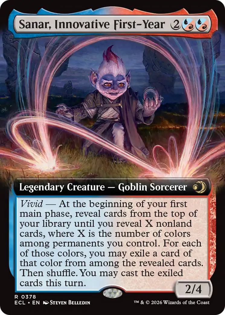 Sanar, Caloura Inovadora / Sanar, Innovative First-Year - Magic: The Gathering - MoxLand