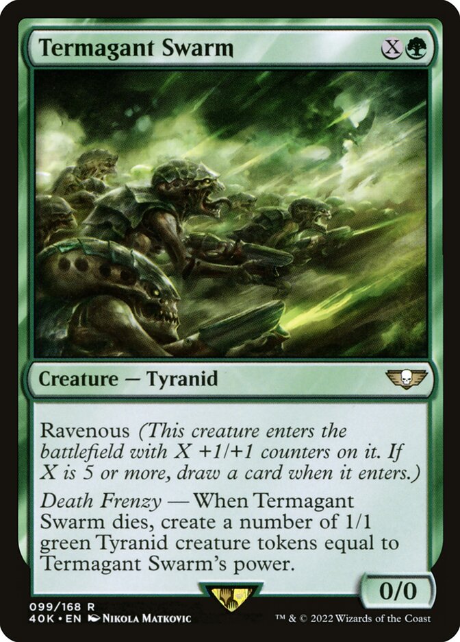 Enxame de Termagantes / Termagant Swarm - Magic: The Gathering - MoxLand