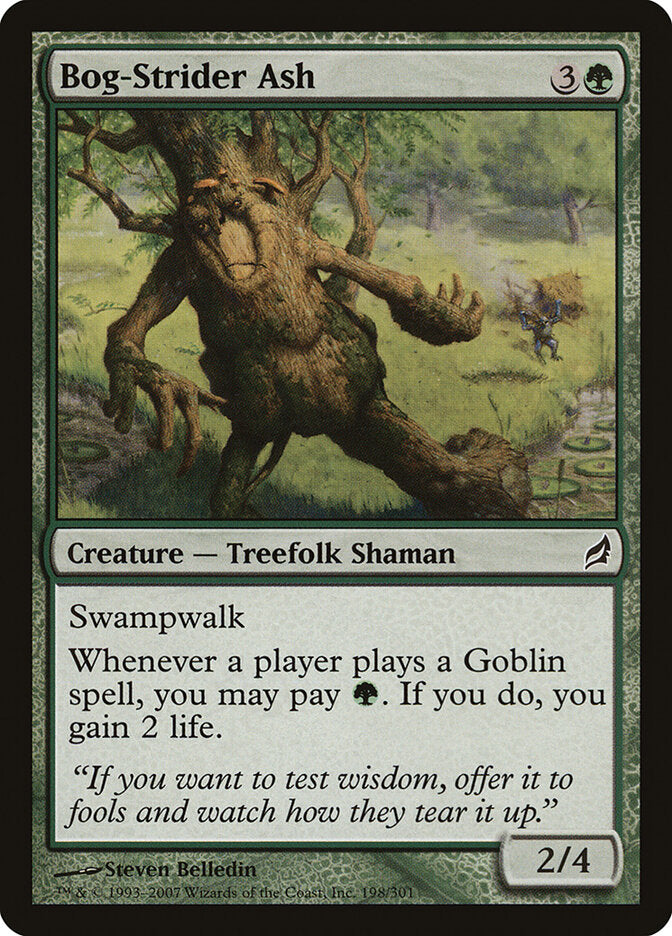 Freixo Andarilho de Palude / Bog-Strider Ash - Magic: The Gathering - MoxLand