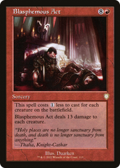 Ato Blasfemo / Blasphemous Act - Magic: The Gathering - MoxLand