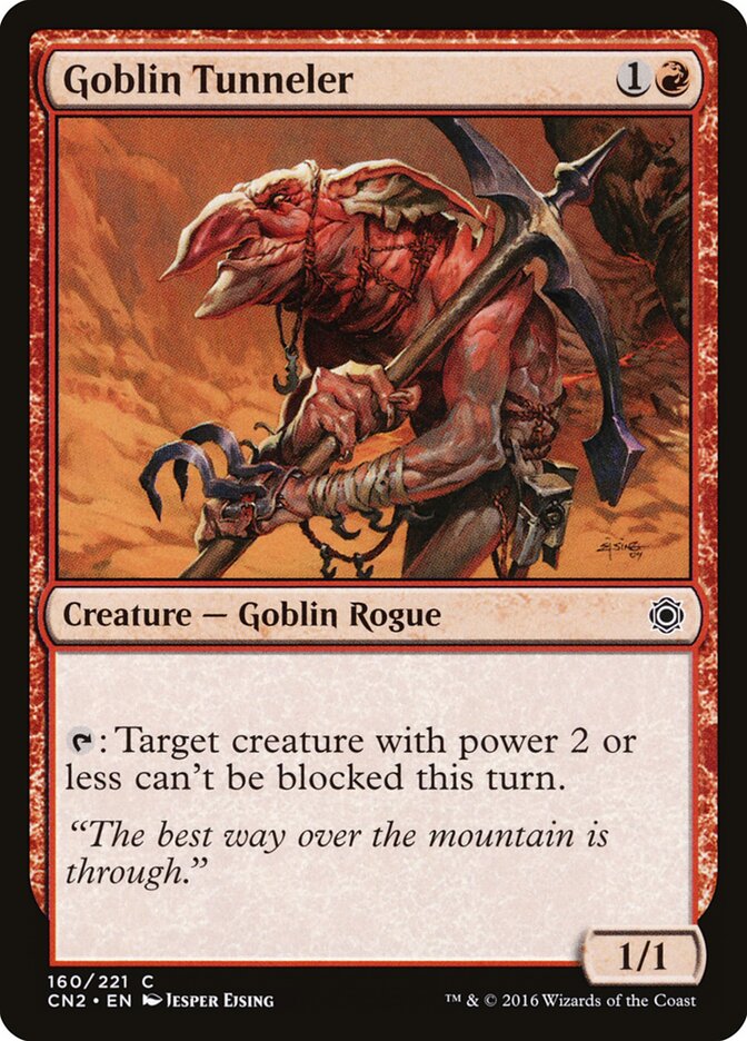 Cavador de Túneis Goblin / Goblin Tunneler - Magic: The Gathering - MoxLand
