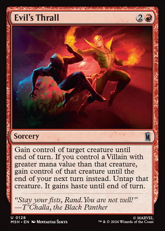 Evil's Thrall - Magic: The Gathering - MoxLand