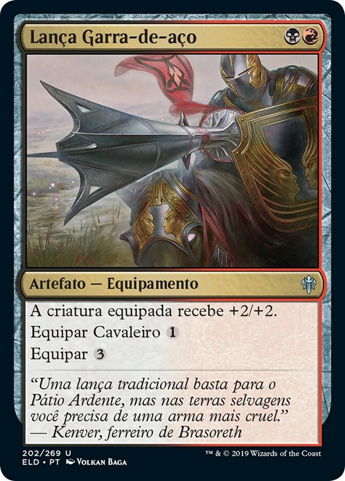 Lança Garra-de-aço / Steelclaw Lance - Magic: The Gathering - MoxLand