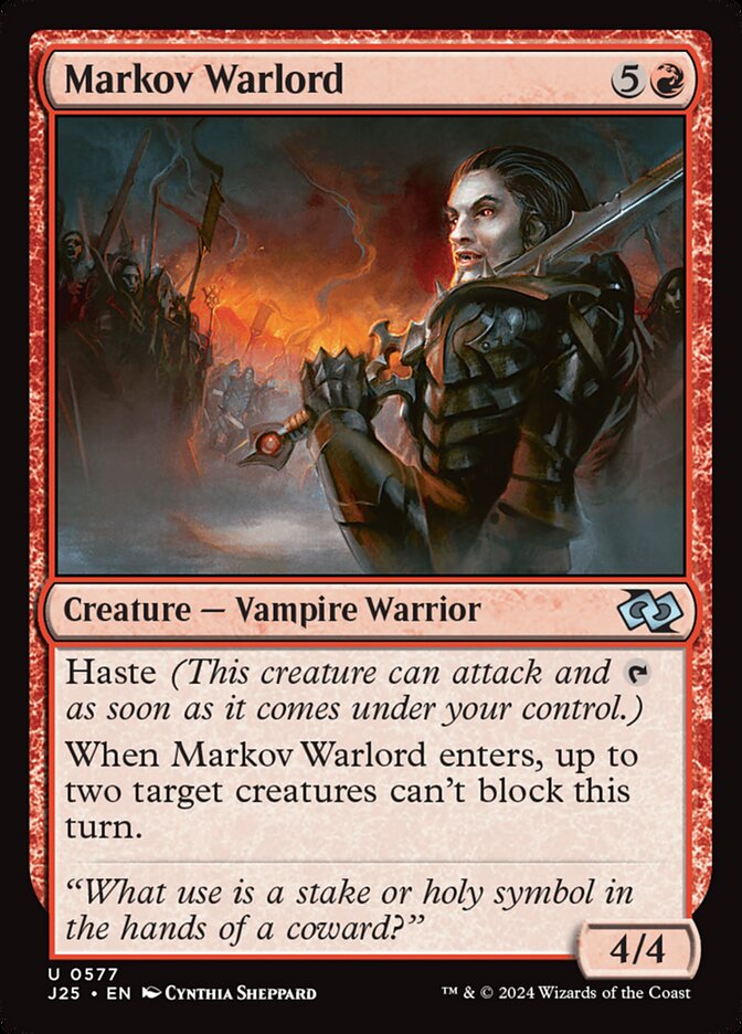 Comandante de Markov / Markov Warlord - Magic: The Gathering - MoxLand