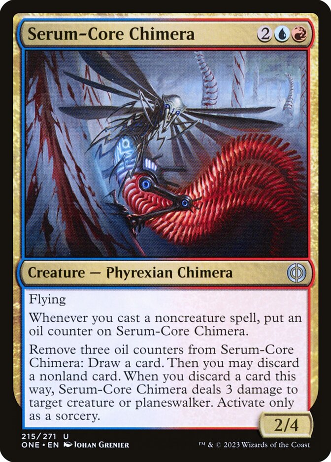Quimera do Núcleo de Soro / Serum-Core Chimera - Magic: The Gathering - MoxLand