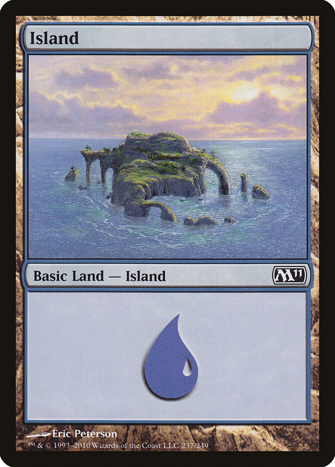 Ilha / Island - Magic: The Gathering - MoxLand
