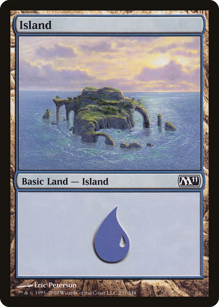 Ilha / Island - Magic: The Gathering - MoxLand