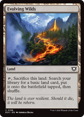 Terras em Desenvolvimento / Evolving Wilds - Magic: The Gathering - MoxLand