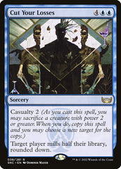 Minimizar as Perdas / Cut Your Losses - Magic: The Gathering - MoxLand