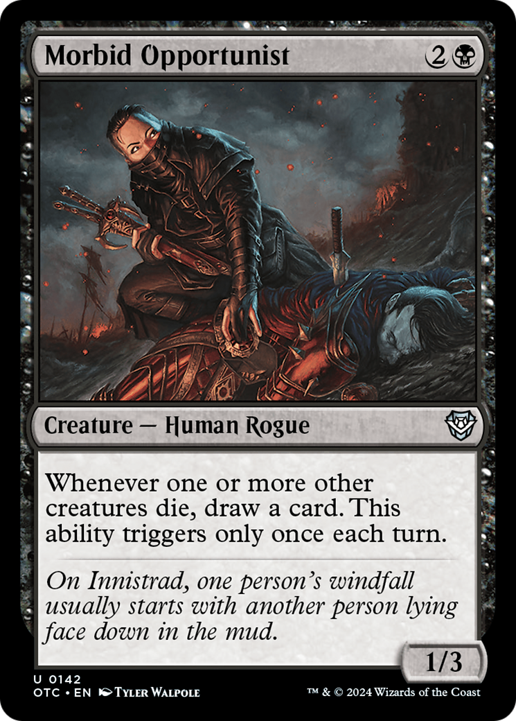 Oportunista Mórbida / Morbid Opportunist - Magic: The Gathering - MoxLand