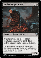 Oportunista Mórbida / Morbid Opportunist - Magic: The Gathering - MoxLand