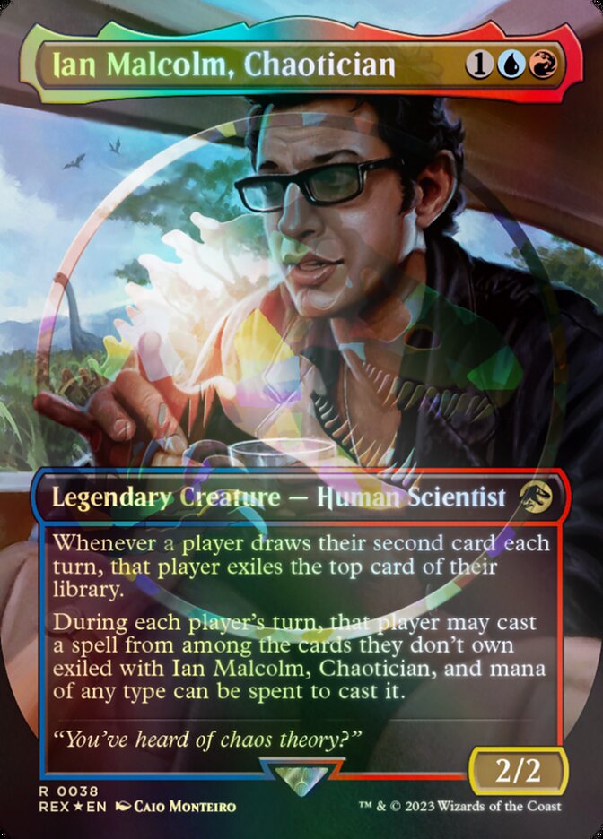 Ian Malcolm, Caoticista / Ian Malcolm, Chaotician - Magic: The Gathering - MoxLand