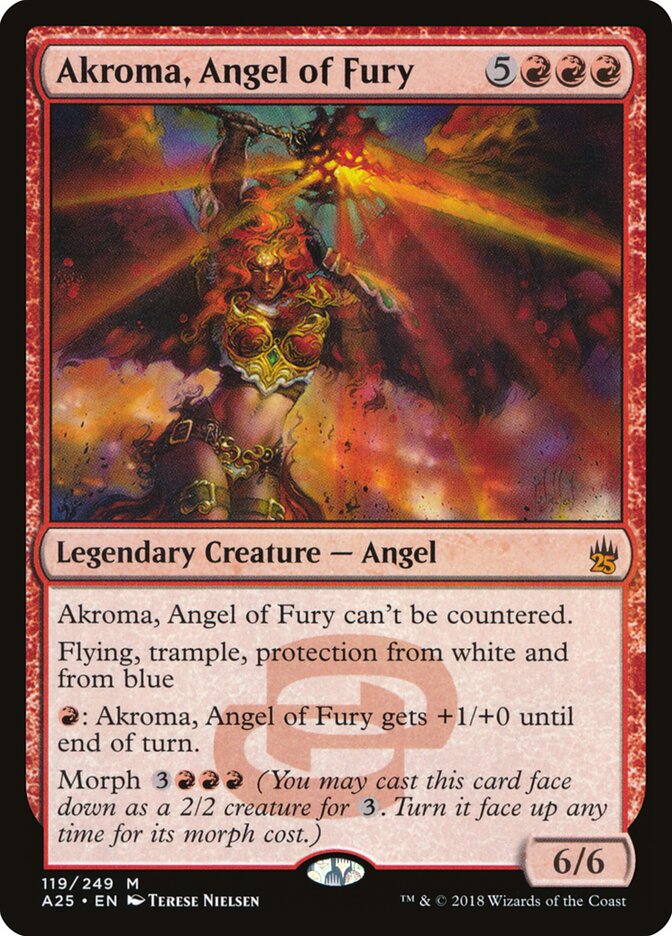 Akroma, Anjo da Fúria / Akroma, Angel of Fury - Magic: The Gathering - MoxLand