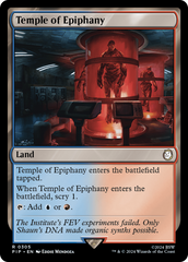 Templo da Epifania / Temple of Epiphany - Magic: The Gathering - MoxLand