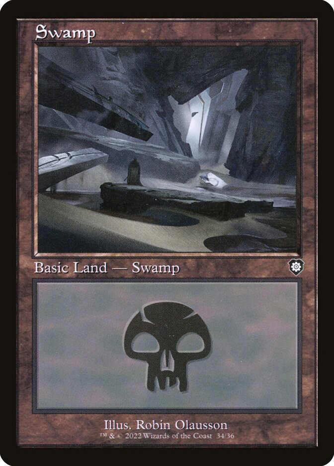 Pântano / Swamp - Magic: The Gathering - MoxLand