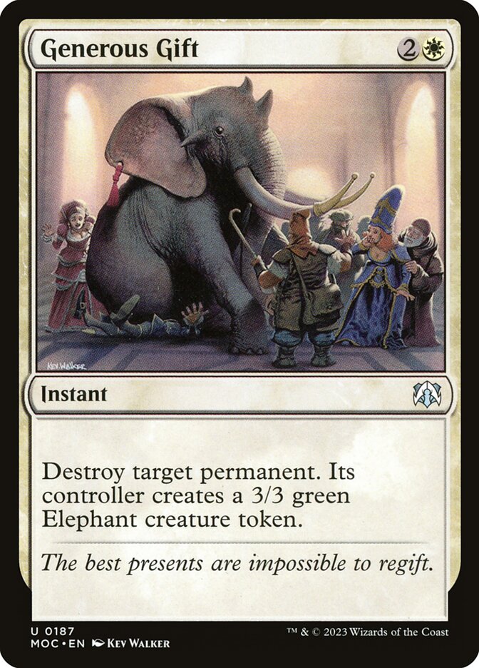 Presente Generoso / Generous Gift - Magic: The Gathering - MoxLand