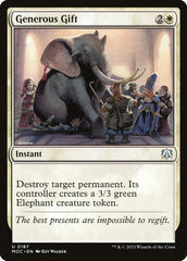 Presente Generoso / Generous Gift - Magic: The Gathering - MoxLand