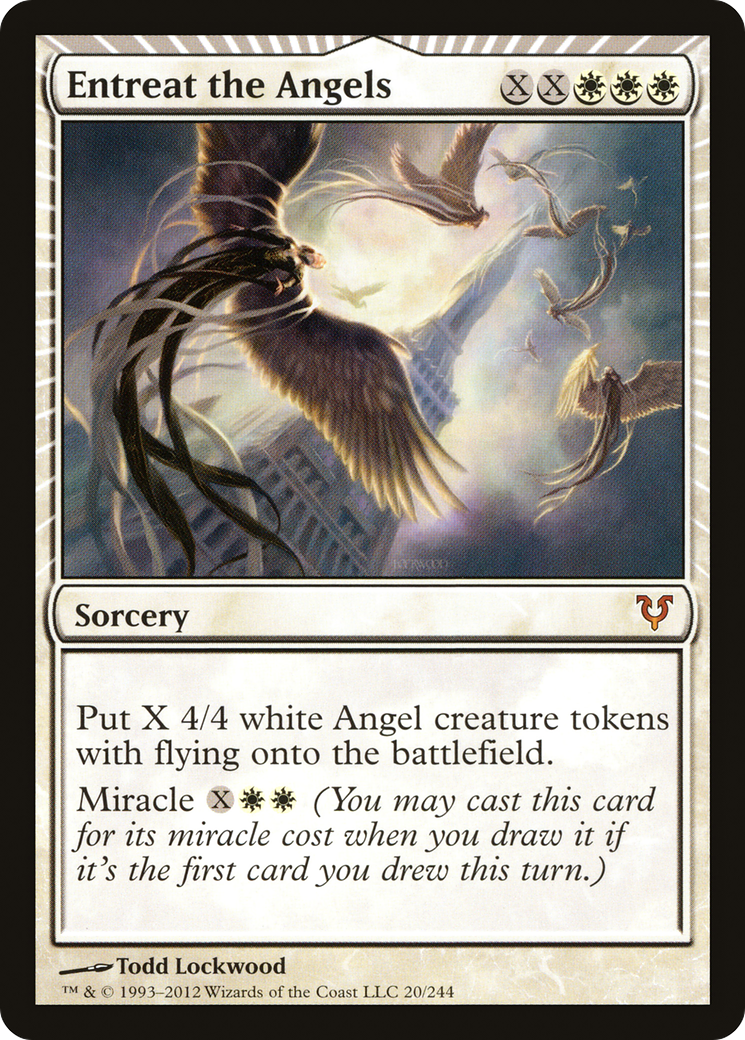 Súplica aos Anjos / Entreat the Angels - Magic: The Gathering - MoxLand