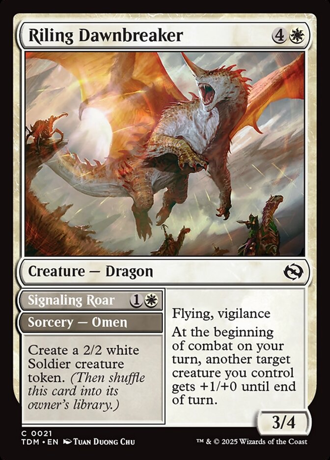 Predador da Aurora Irritado / Riling Dawnbreaker - Magic: The Gathering - MoxLand