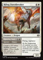 Predador da Aurora Irritado / Riling Dawnbreaker - Magic: The Gathering - MoxLand
