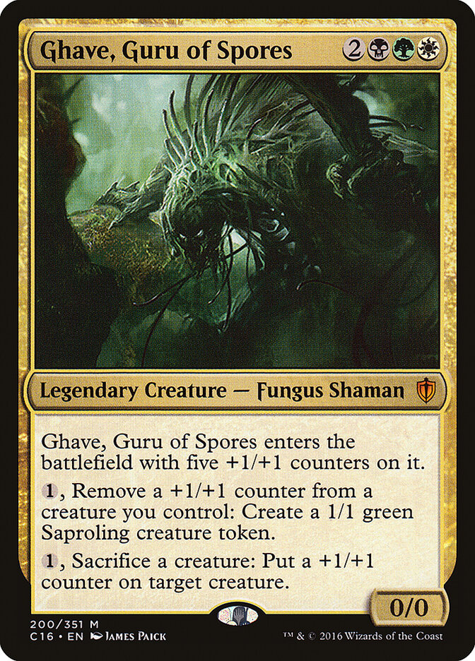Ghave, Guru dos Esporos / Ghave, Guru of Spores - Magic: The Gathering - MoxLand
