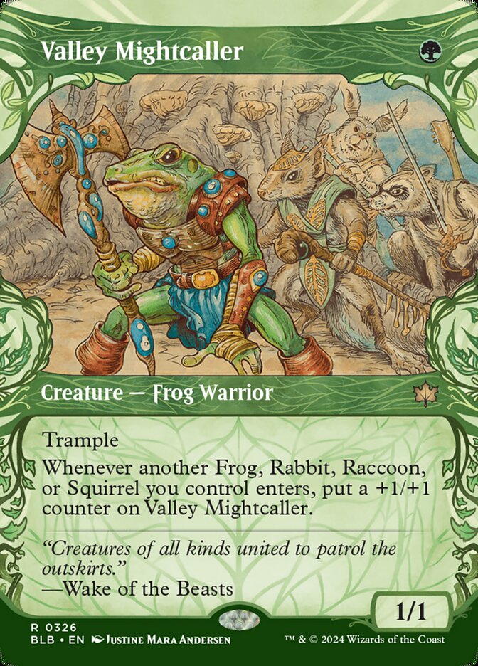 Invocador de Força do Vale / Valley Mightcaller - Magic: The Gathering - MoxLand