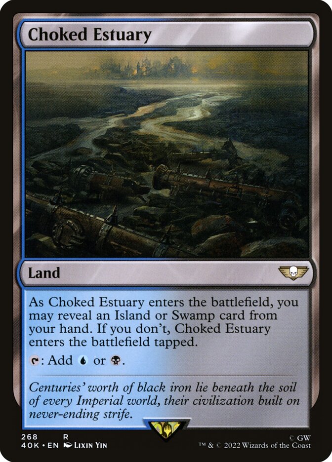 Estuário Estrangulado / Choked Estuary - Magic: The Gathering - MoxLand