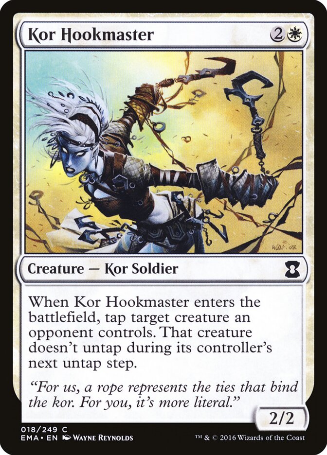 Mestre em Arpéu Kor / Kor Hookmaster - Magic: The Gathering - MoxLand