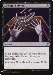 Osseomancia / Skeletal Scrying - Magic: The Gathering - MoxLand