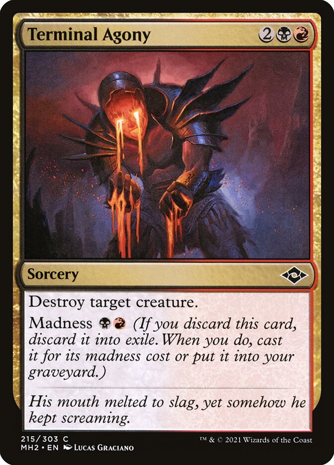 Agonia Terminal / Terminal Agony - Magic: The Gathering - MoxLand