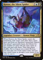 Kotose, a Aranha Silenciosa / Kotose, the Silent Spider - Magic: The Gathering - MoxLand