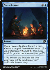 Lição Severa / Stern Lesson - Magic: The Gathering - MoxLand