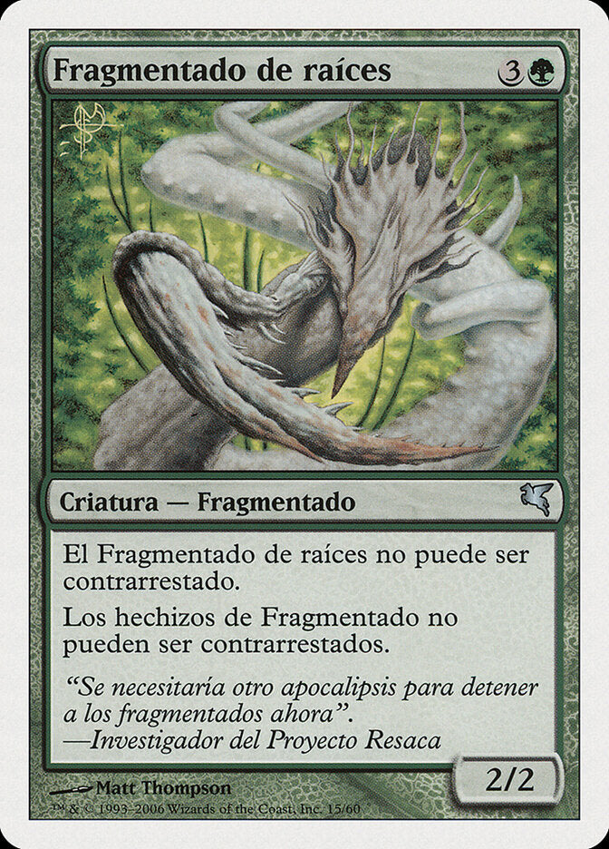 Rizo-Fractius / Root Sliver - Magic: The Gathering - MoxLand
