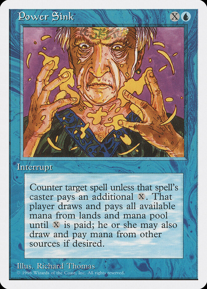 Sorvedouro de Mana / Power Sink - Magic: The Gathering - MoxLand