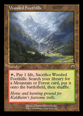 Contraforte Arborizado / Wooded Foothills - Magic: The Gathering - MoxLand