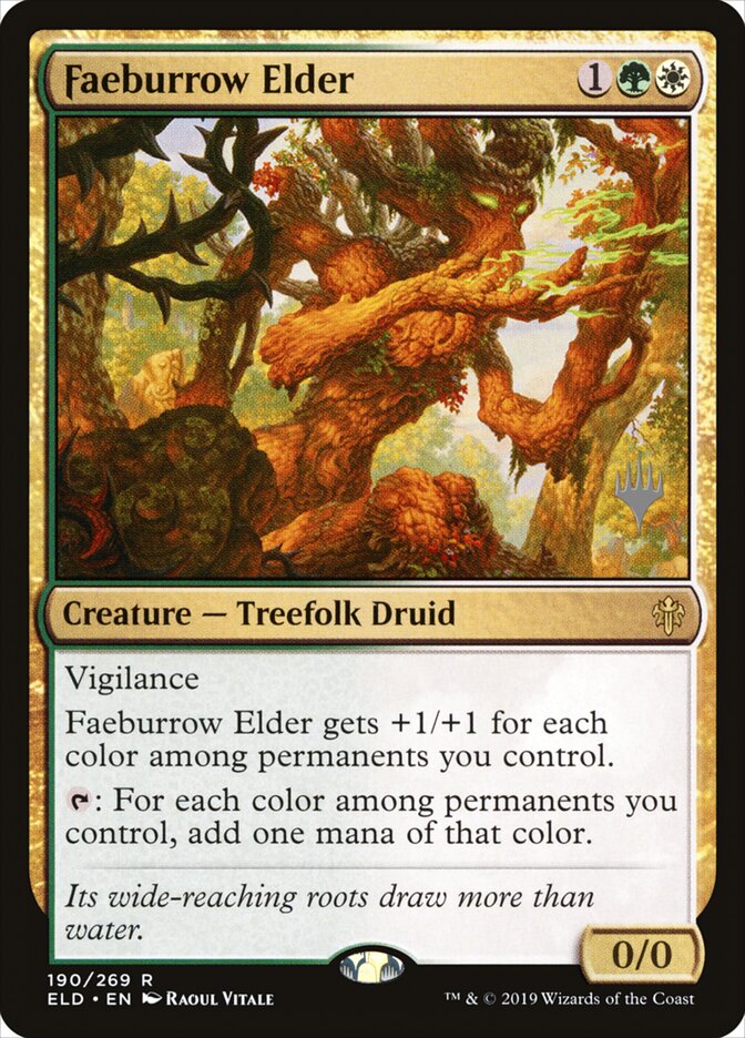 Anciã de Toca das Fadas / Faeburrow Elder - Magic: The Gathering - MoxLand