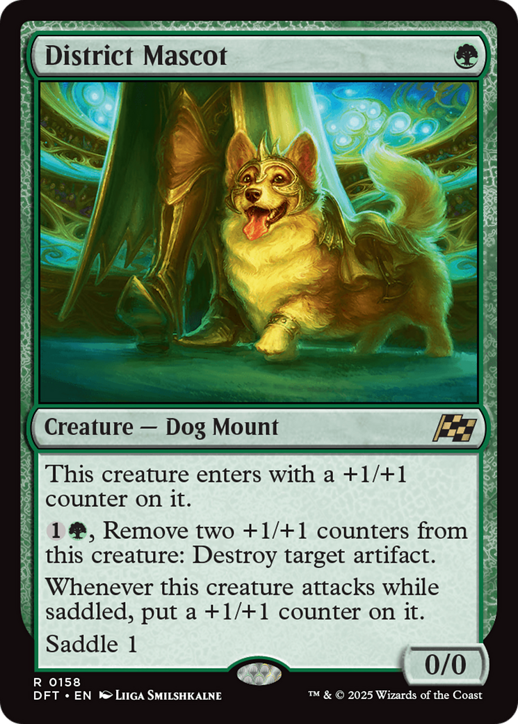 Mascote do Distrito / District Mascot - Magic: The Gathering - MoxLand