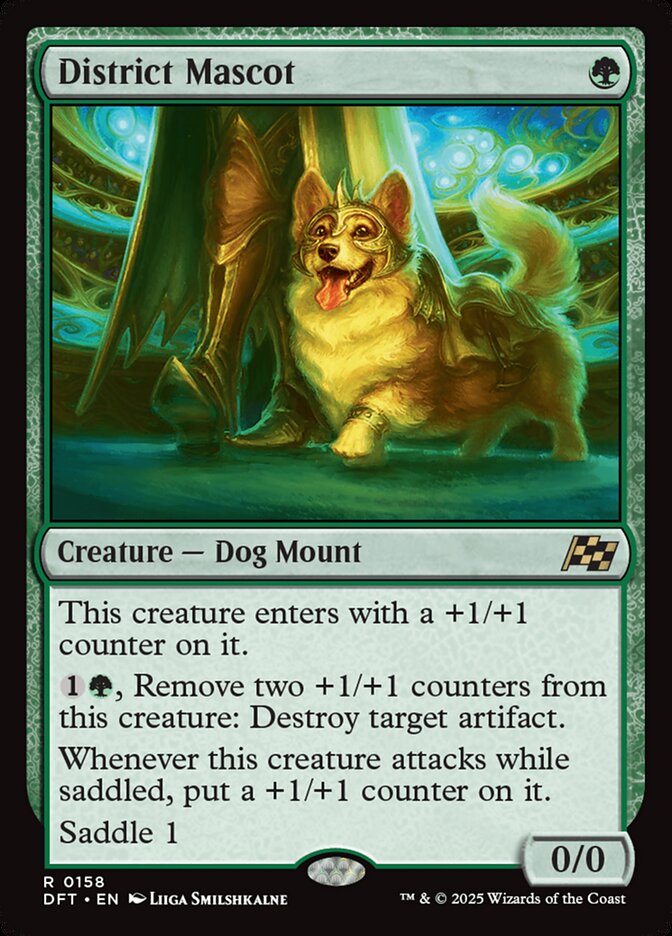 Mascote do Distrito / District Mascot - Magic: The Gathering - MoxLand