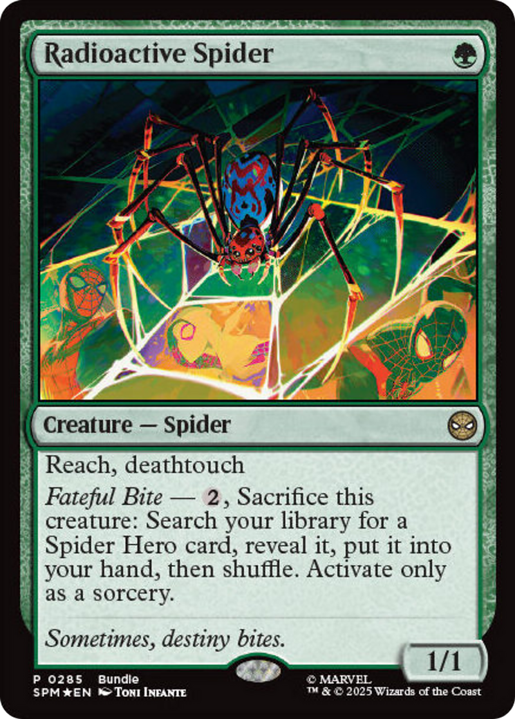 Radioactive Spider - Magic: The Gathering - MoxLand
