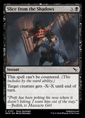 Talho das Sombras / Slice from the Shadows - Magic: The Gathering - MoxLand