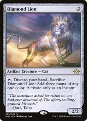 Leão Diamantino / Diamond Lion - Magic: The Gathering - MoxLand