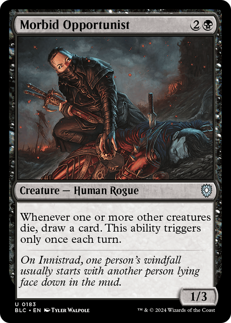 Oportunista Mórbida / Morbid Opportunist - Magic: The Gathering - MoxLand
