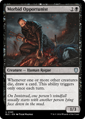 Oportunista Mórbida / Morbid Opportunist - Magic: The Gathering - MoxLand