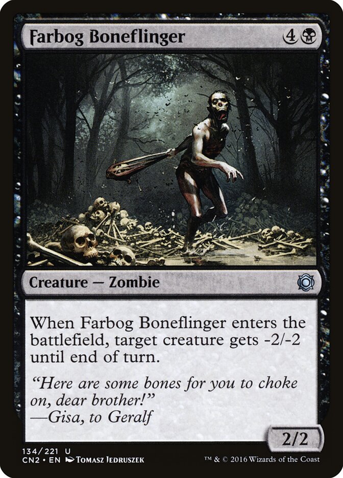 Lança-osso do Brejolonge / Farbog Boneflinger - Magic: The Gathering - MoxLand