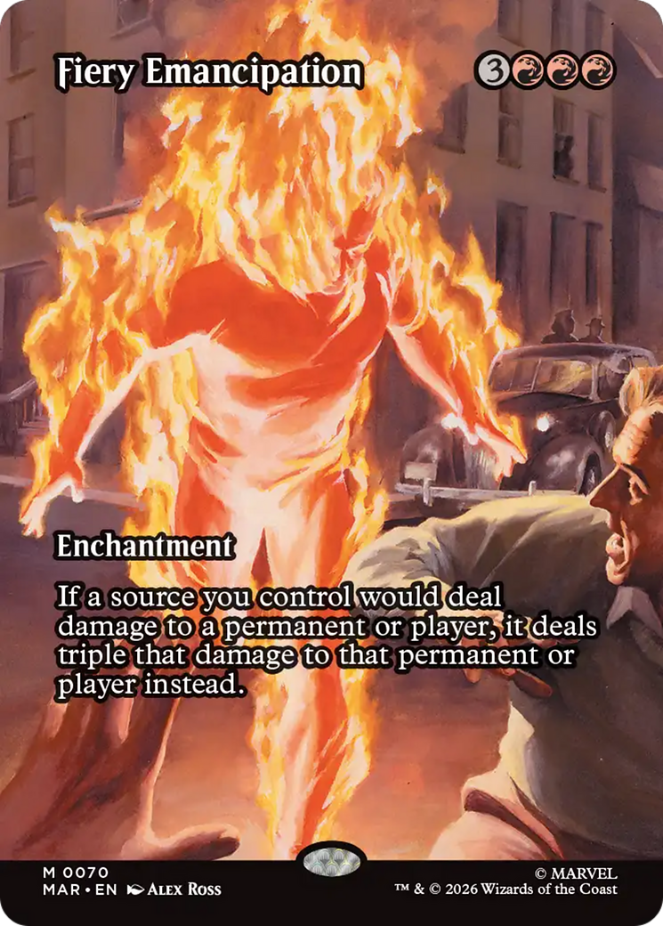 Emancipação Ígnea / Fiery Emancipation - Magic: The Gathering - MoxLand